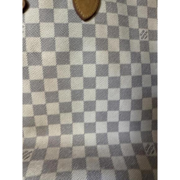 Authentic Louis Vuitton "Neverfull MM Damier Azur", Tote Bag - Picture 4 of 9